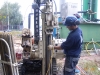 in campo utilizzando Geoprobe System in campo utilizzando Geoprobe System